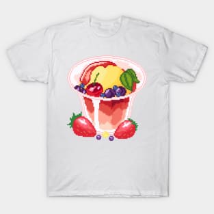 Ice Cream Pixel Art T-Shirt